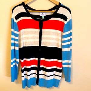 Susina Cardigan Multi Color Size L